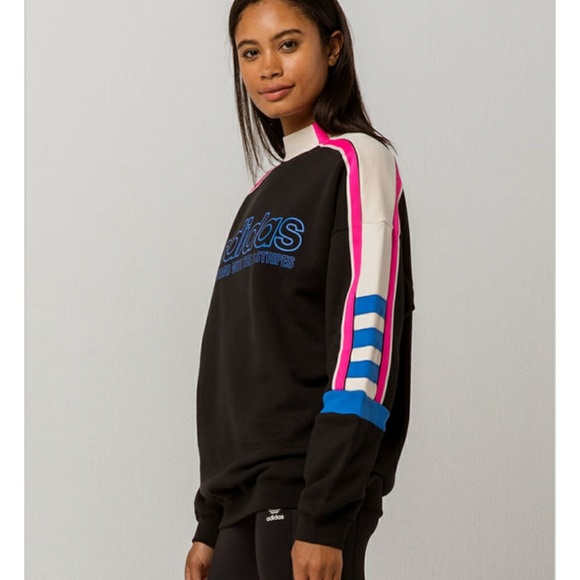 *SOLD* ADIDAS MOCK NECK SWEATSHIRT NWT MEDIUM - Picture 3 of 7